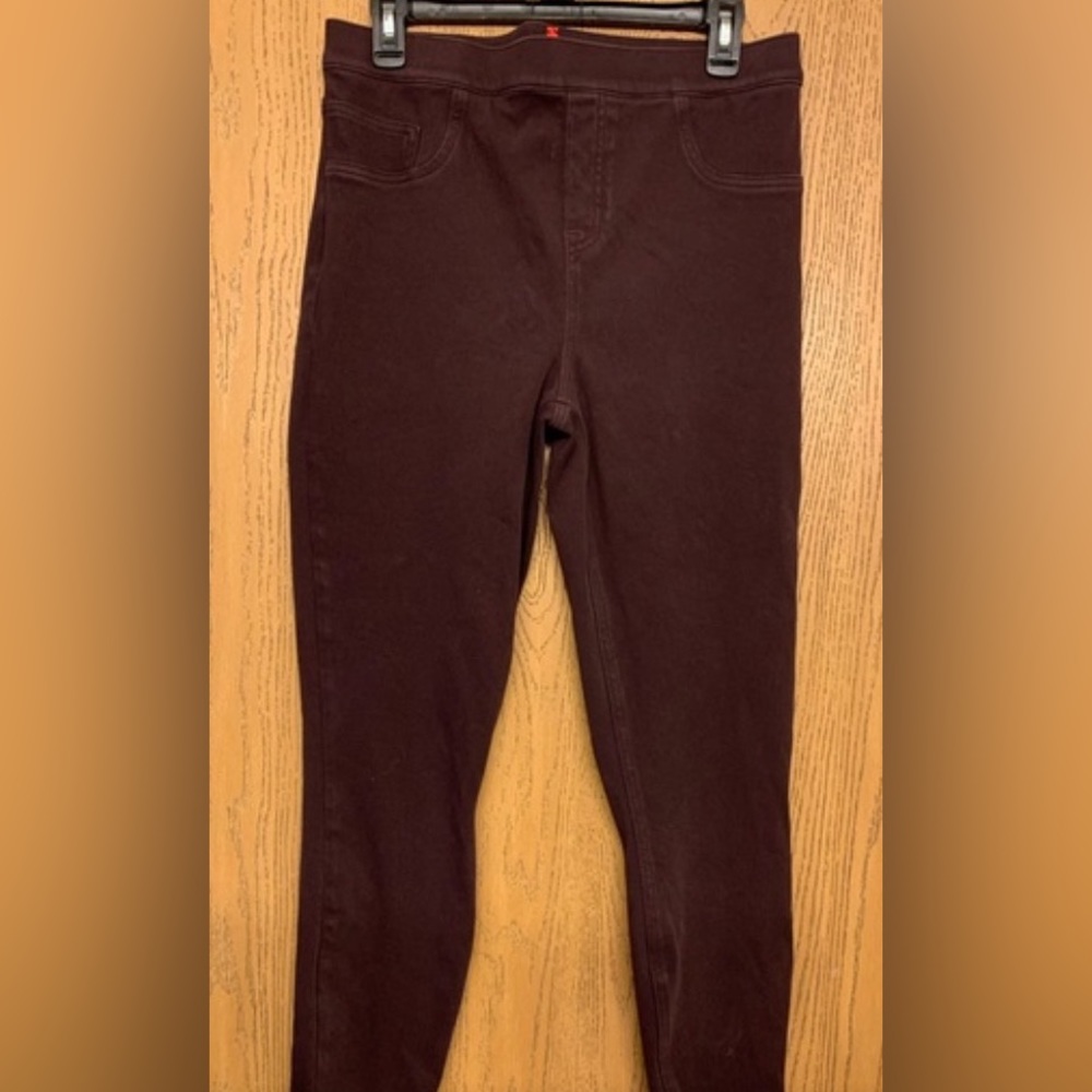 Spanx dark purple pants
